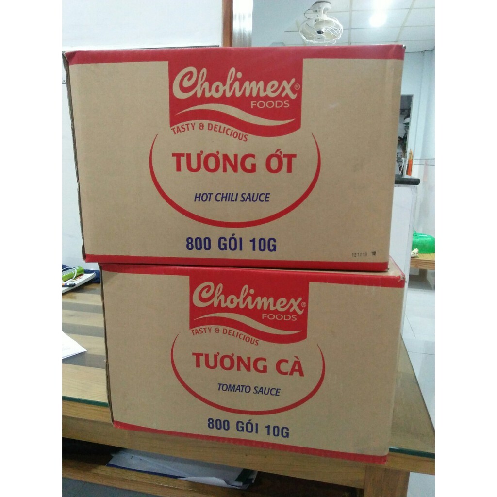 Tương cà chua cholimex gói 10g (thùng 800 gói)