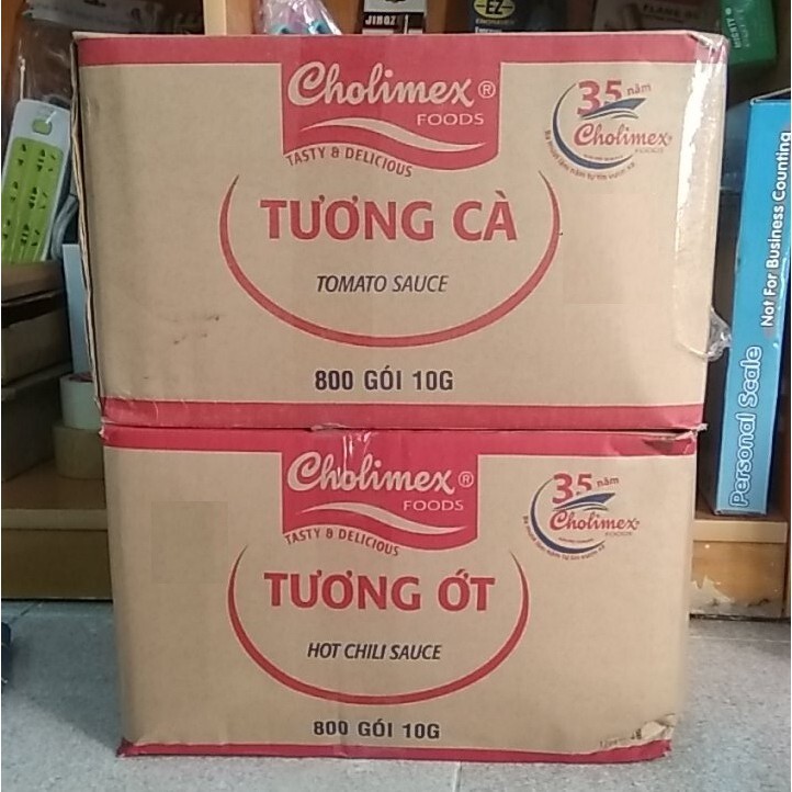 Tương ớt cholimex gói 10g (thùng 800 gói)