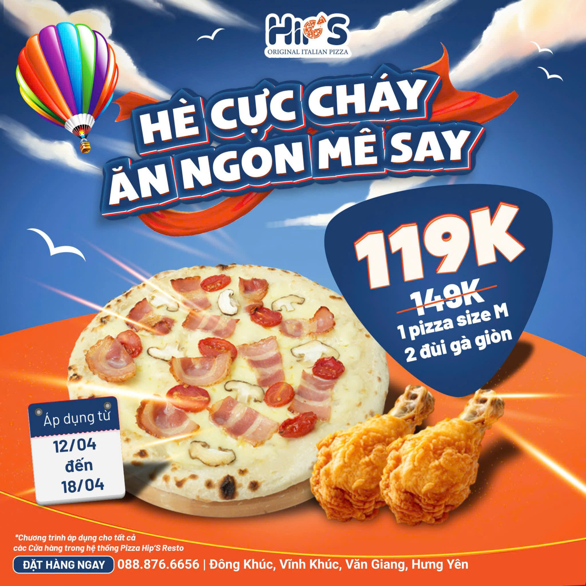 Combo hè cực cháy