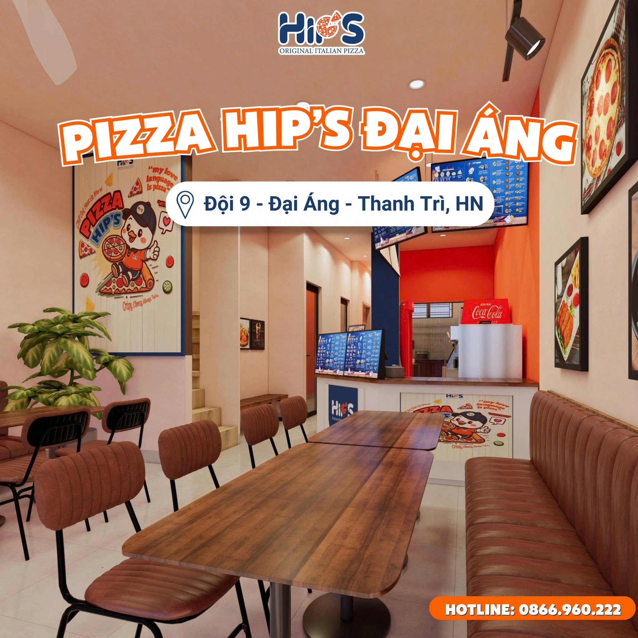 Cửa hàng Pizza Hip's Đại Áng