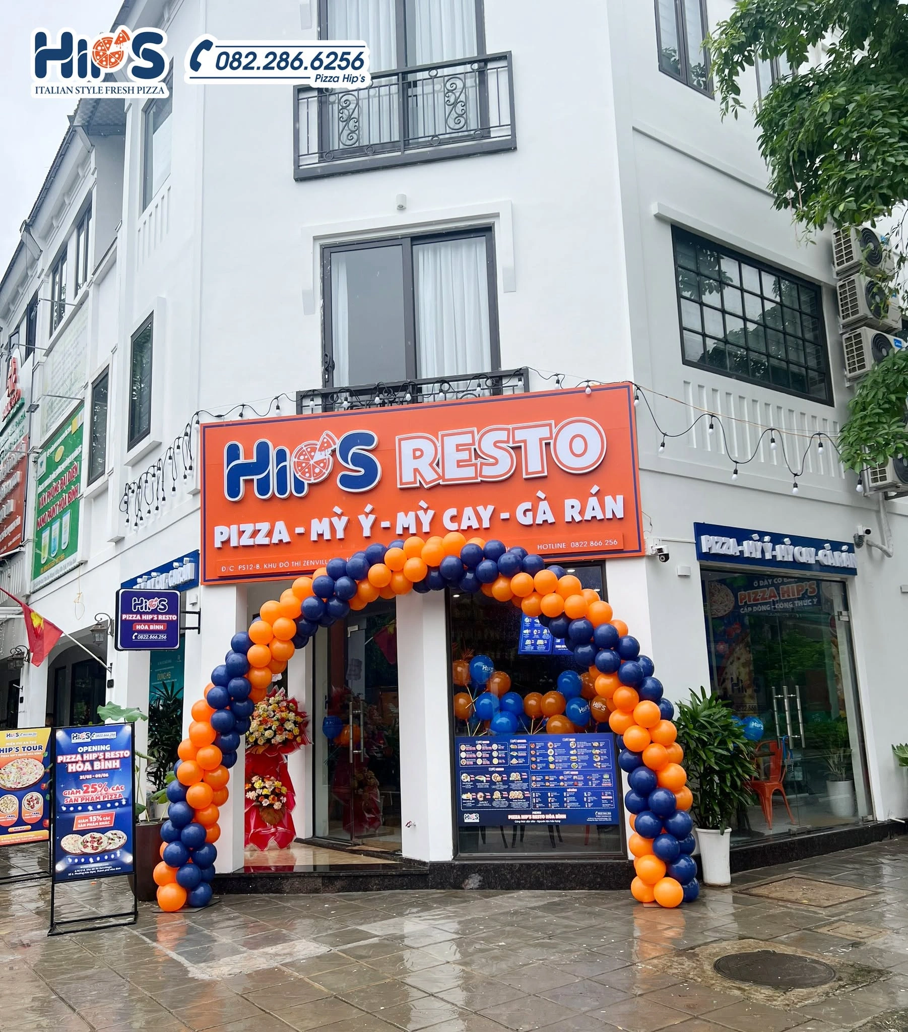 Cửa hàng Pizza Hip's Hòa Bình