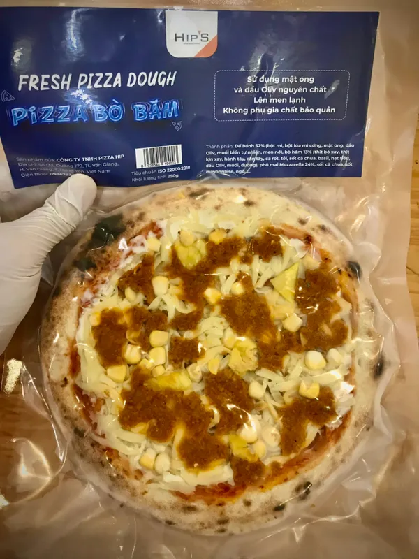 Pizza bò băm - Pizza Hip's