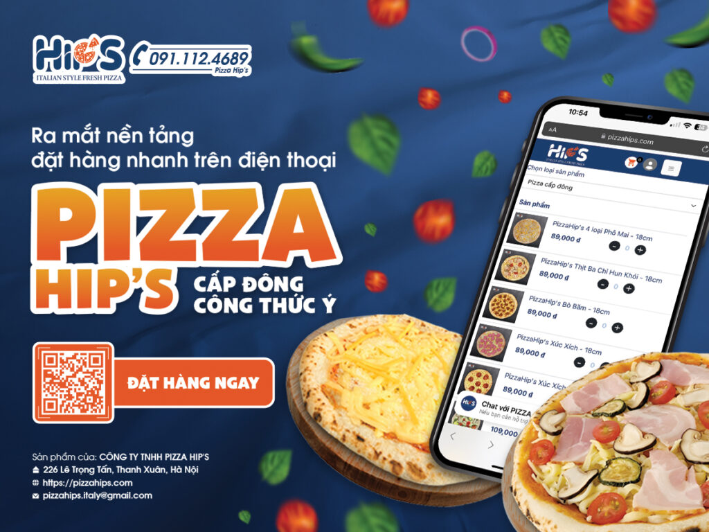 pizza-hip's-ung-dung-qr-code-vao-dat-hang