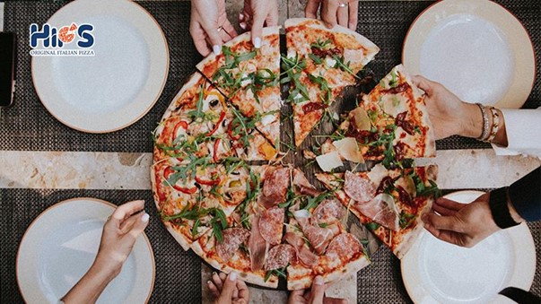 Pizza cấp đông phù hợp với khẩu vị mọi thành viên trong gia đình
